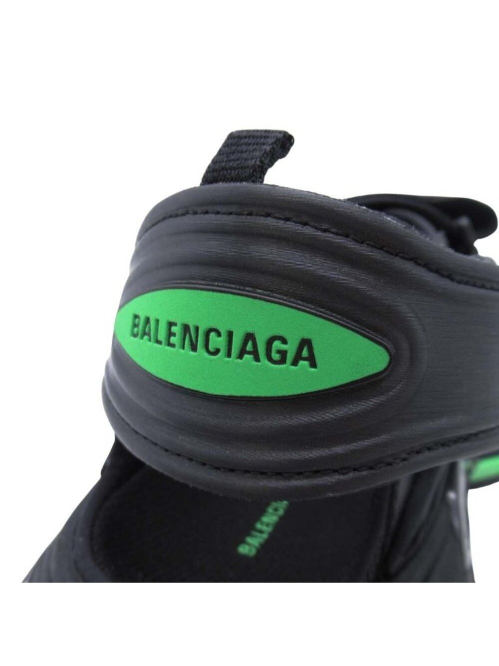 Balenciaga Track Sandal Shoes 43 Black Green - Picture 6 of 9